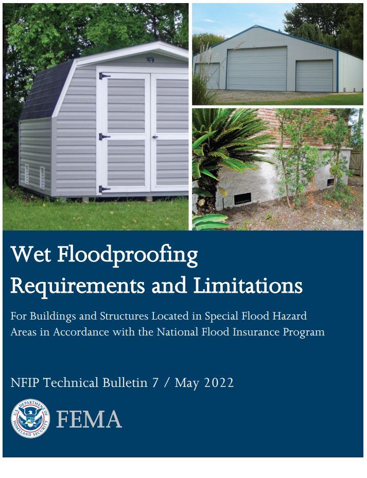 Wet Floodproofing Requirements and Limitations TB-7