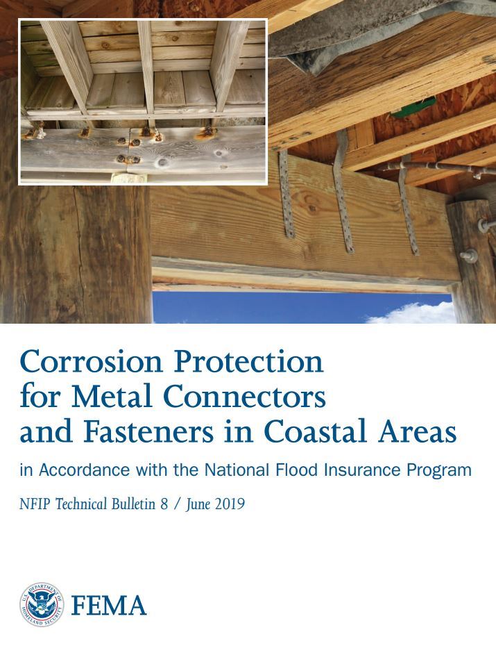 Corrosion Protection for Metal Connectors and Fasteners in Coastal Areas TB-8