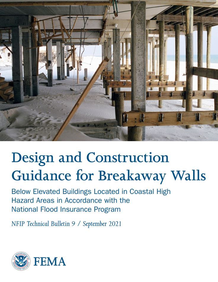Design and Construction Guidance for Breakaway Walls TB-9