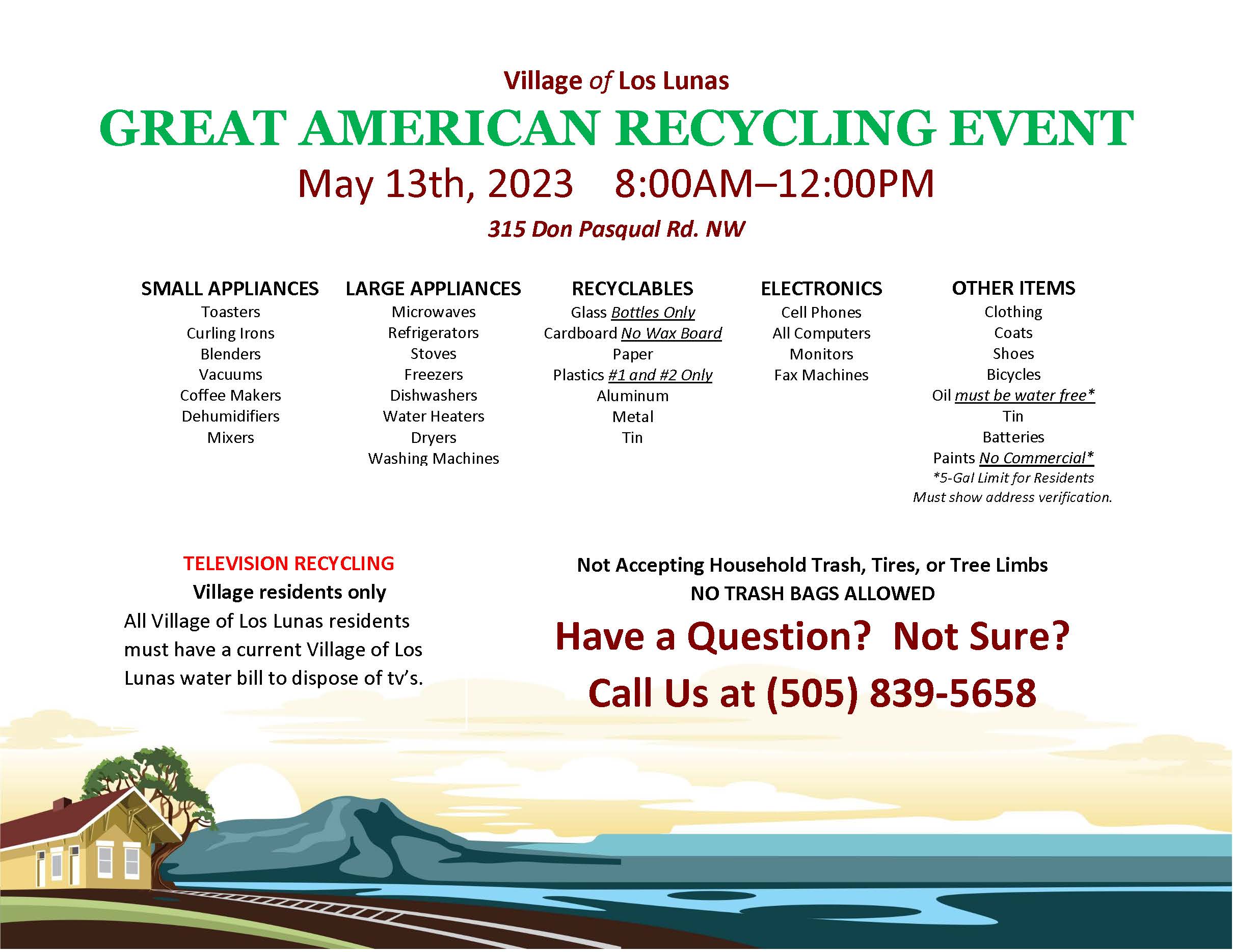 Recycling Flyer 2023
