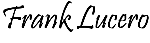 Chief Lucero signature