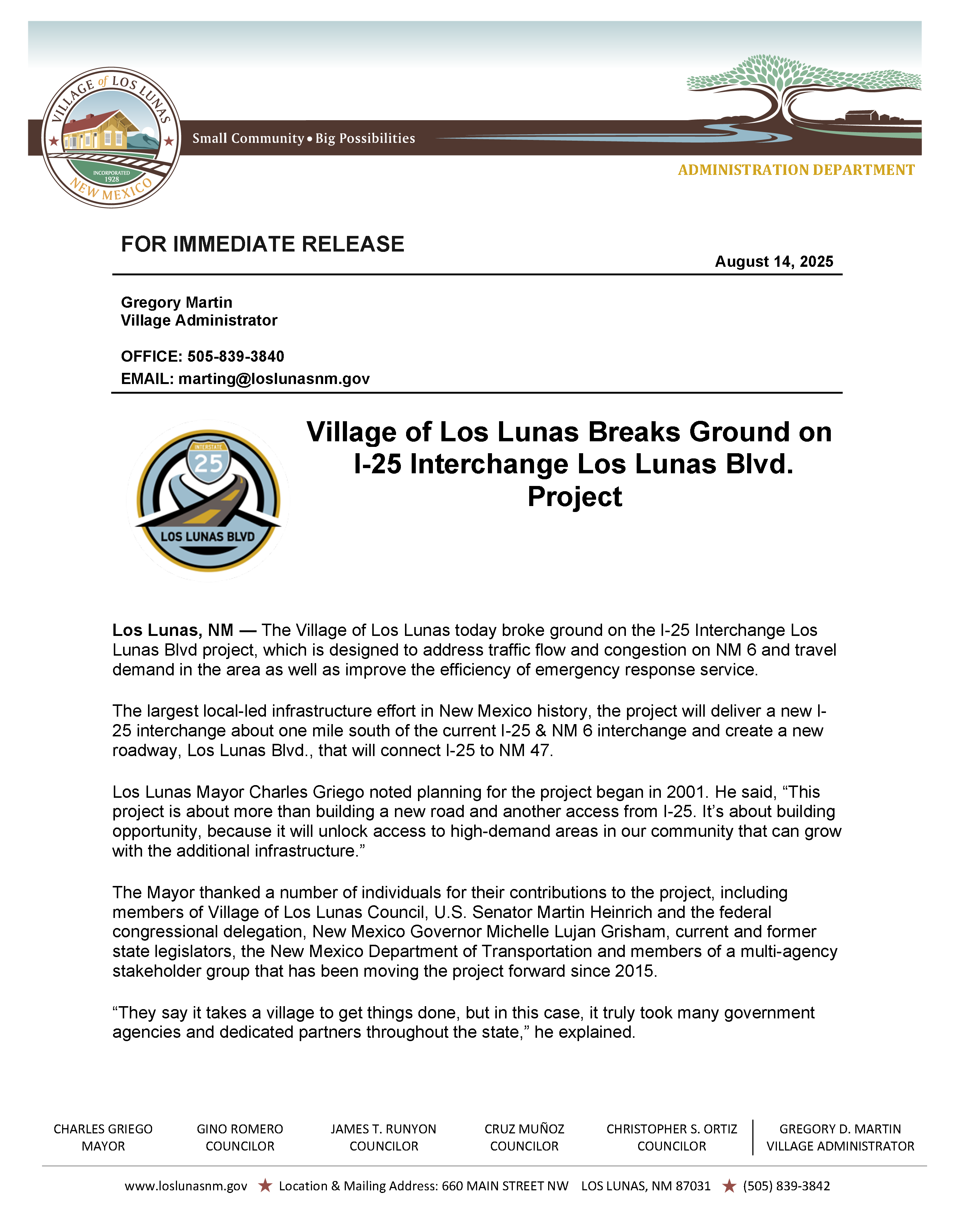 Press Release - Los Lunas Blvd Project Groundbreaking 8-14-25 FINAL_Page_1